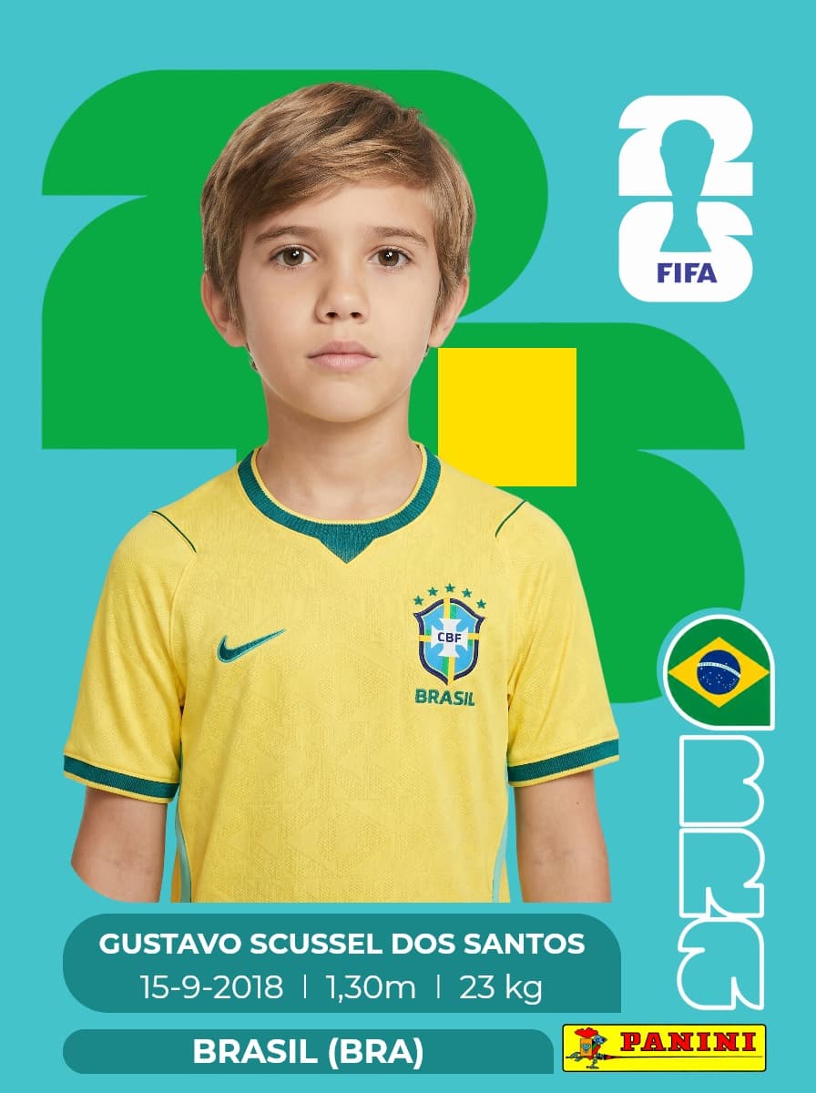 Figurinha criada por cliente