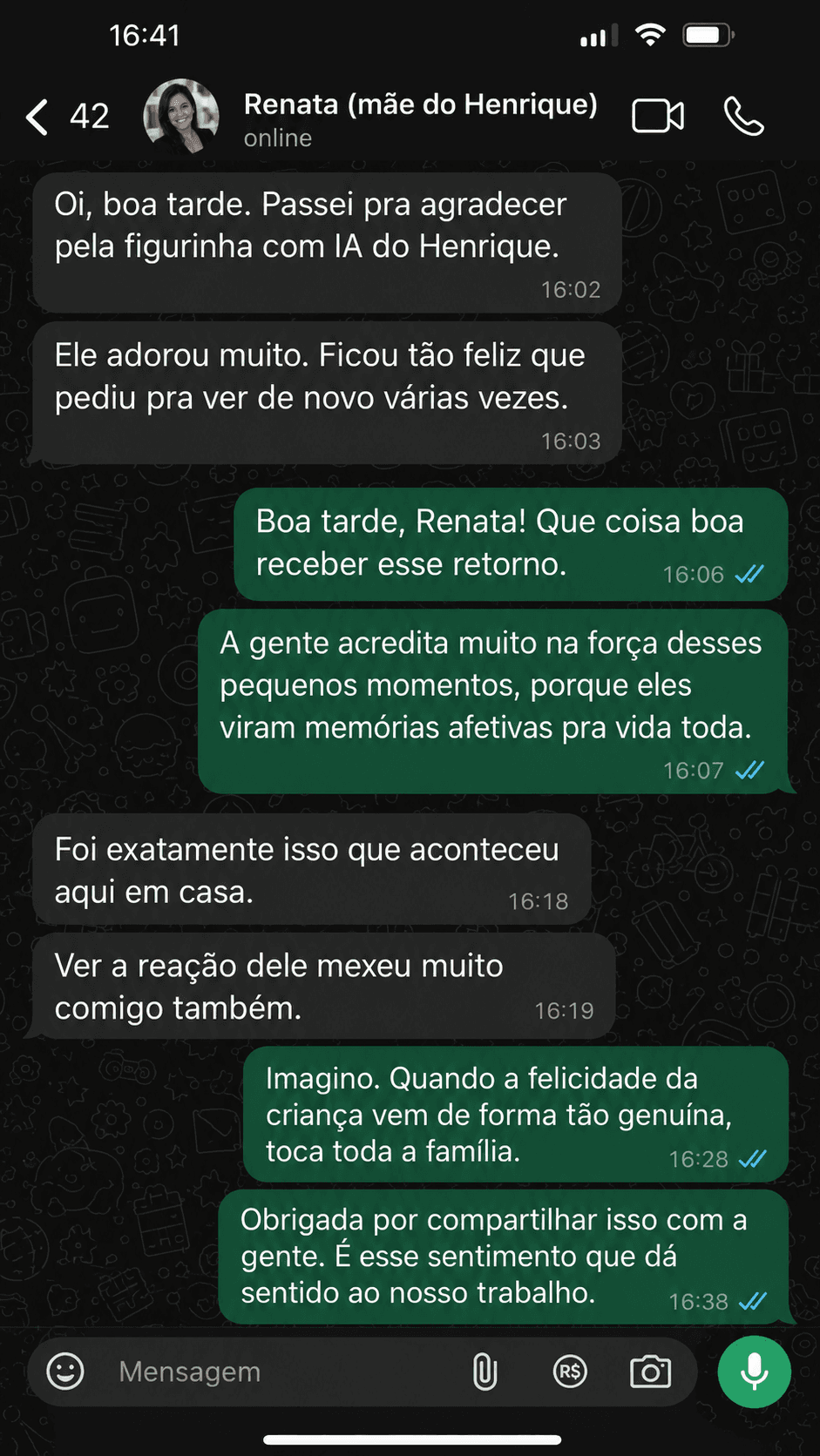 Depoimento de cliente 5